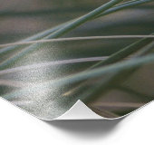 Flammiertes Owl Chick-Foto Fotodruck (Ecke)