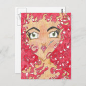 Flammpostkarte Postkarte (Vorne/Hinten)