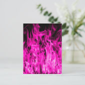 Flammschutzmittel, Brand- und Bekleidungsartikel Postkarte (Stehend Vorderseite)