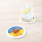 Flammschutzunterstützung für die Fahne in der Ukra Getränkeuntersetzer (Seite)