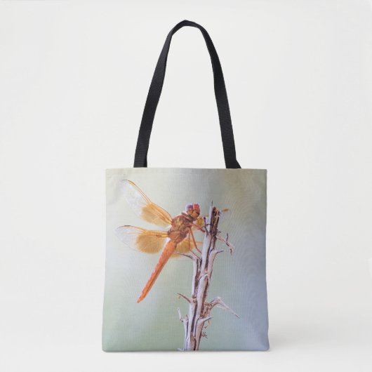 Flammskimmer Dragonfly auf Agave Tasche (Vorderseite)
