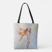 Flammskimmer Dragonfly auf Agave Tasche (Rückseite)