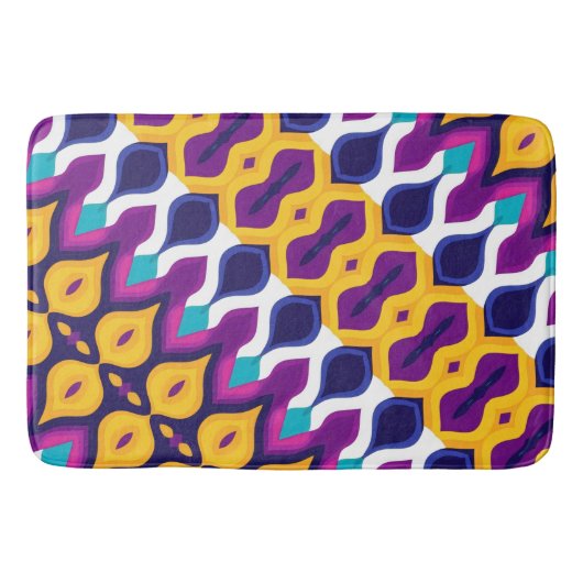 Flammwiederholung für Sunset Badematte (Vorderseite)