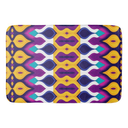 Flammwiederholung für Sunset Badematte (Vorderseite)