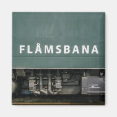 Flåmsbana Train Norwegen Magnet (Vorne)