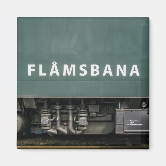 Flåmsbana Train Norwegen Magnet (Vorne)