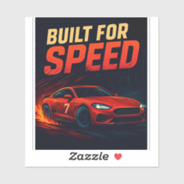 Flamte the Road Aufkleber