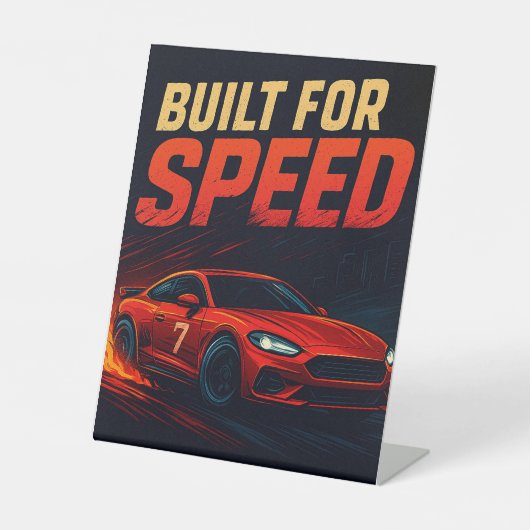 Flamte the Road Sockelschild (Vorderseite)