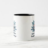 Flamting Minds Inspirational Winter Passion Zweifarbige Tasse (Mittel)