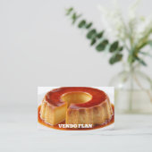 Flan mexicano visitenkarte (Stehend Vorderseite)