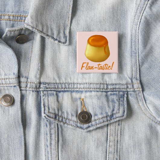 Flan-tastic! Knopf/Button Button (Beispiel)