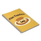 Flan-Tastico! Niedlich Flan Notizblock (Rechte Seite)