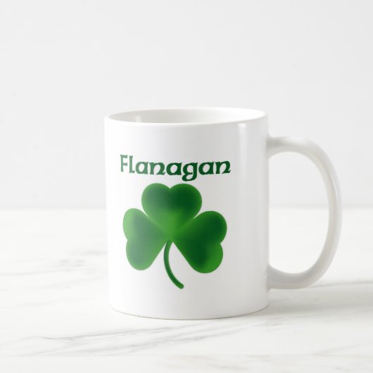 Flanagan Kleeblatt Kaffeetasse (Rechts)
