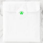 Flanagan Runder Aufkleber (Tasche)
