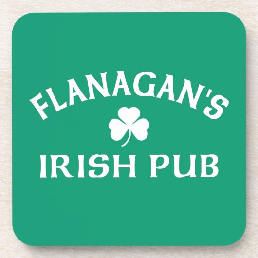 Flanagan's Irish Pub Getränkeuntersetzer (Vorderseite)