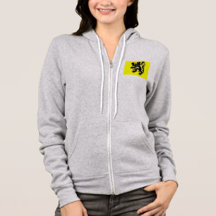 Flandern, Belgiflagge Hoodie