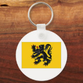 Flandern-Flagge Schlüsselanhänger (Vorderseite)