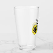 Flandern-Flaggenradfahren Glas (Rechts)