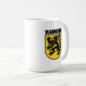 Flandern (Flandern) Kaffeetasse (VorderseiteRechts)