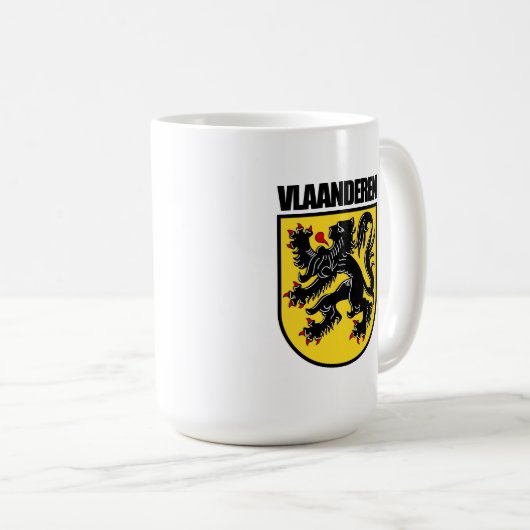 Flandern (Flandern) Kaffeetasse (VorderseiteRechts)