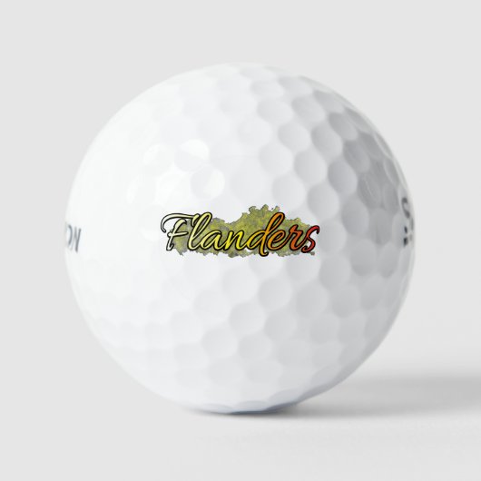Flandern Golfball (Vorderseite)