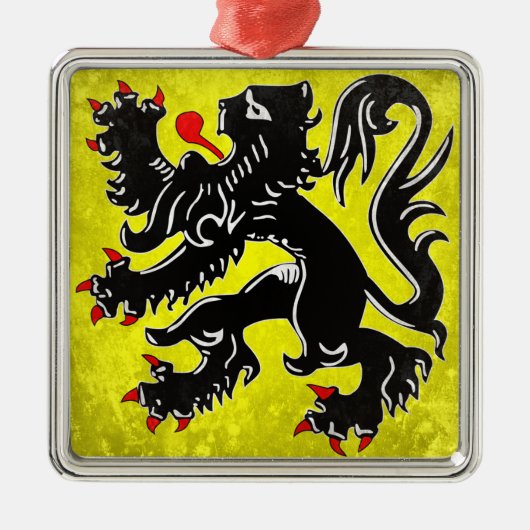 Flandern Ornament Aus Metall (Vorne)