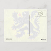 Flandern Postkarte (Rückseite)