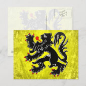 Flandern Postkarte (Vorne/Hinten)