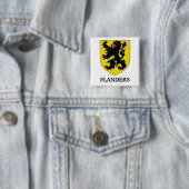 Flandern Wappen Heraldischer Löwe Button (Beispiel)