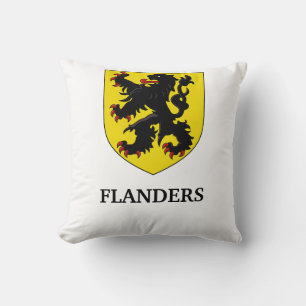 Flandern Wappen Heraldischer Löwe Kissen