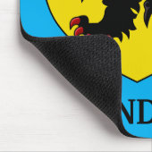 Flandern Wappen Heraldischer Löwe Mousepad (Ecke)