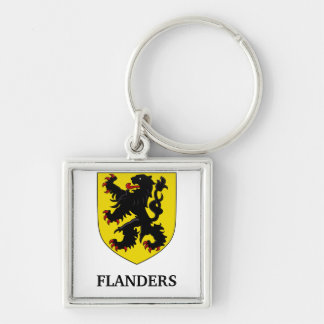 Flandern Wappen Heraldischer Löwe Schlüsselanhänger