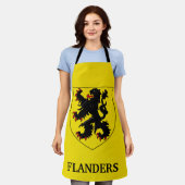 Flandern Wappen Heraldischer Löwe Schürze (Getragen)