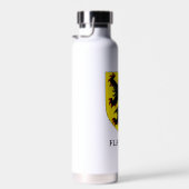 Flandern Wappen Heraldischer Löwe Trinkflasche (Rechts)