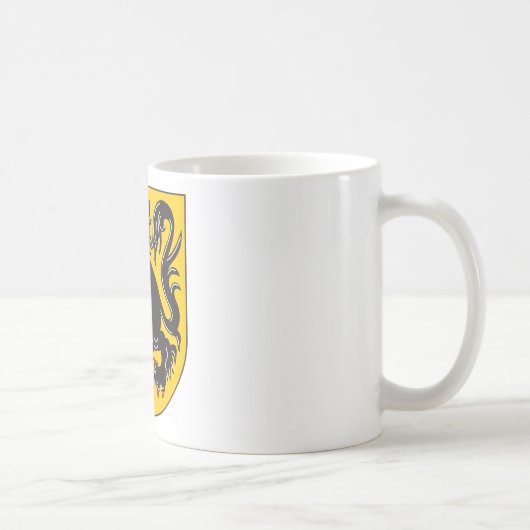 Flandern-Wappen Kaffeetasse (Rechts)