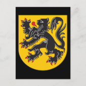 Flandern-Wappen Postkarte (Vorderseite)
