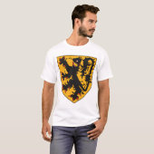 Flandern - Wappen T-Shirt (Vorne ganz)