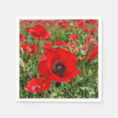 Flanders Poppy Napkins Serviette (Vorderseite)