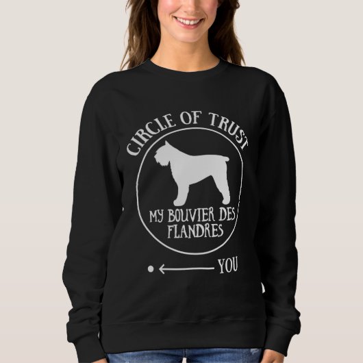 Flandrischer Treibhund 1 Sweatshirt (Vorderseite)