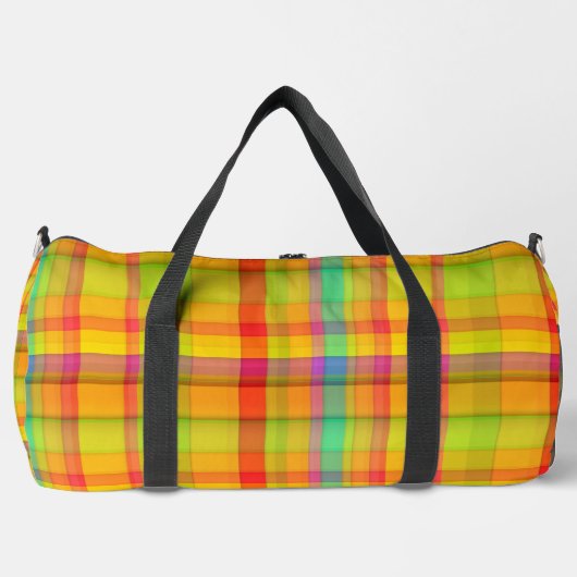 Flanell Duffle Bag (Vorderseite)