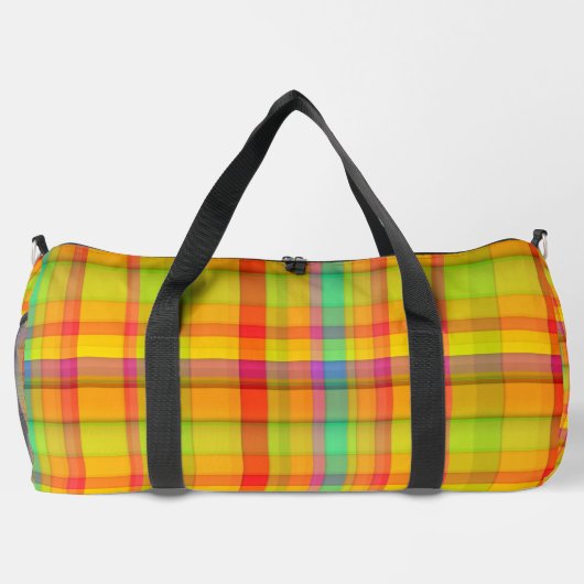 Flanell Duffle Bag (Rückseite)