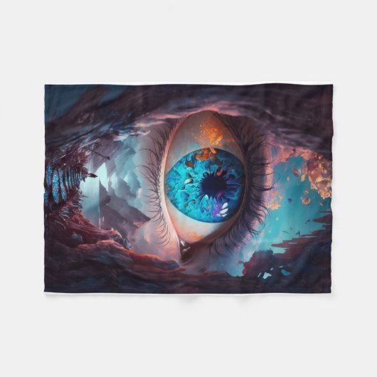 Flanelldecke Fleecedecke (Vorderseite (Horizontal))