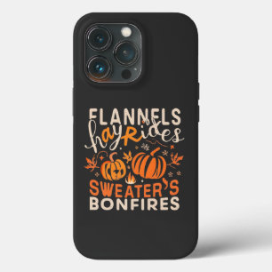 Flanellheufahrten Kürbisse Pullover Lagerfeuer Case-Mate iPhone Hülle