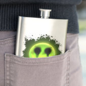 Flanke Glowmoji Flachmann (Beispiel)