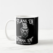 Flanke Sie Spank Sie Sun Tzu Lustige Sprüche Meme  Kaffeetasse (Links)
