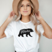 Flannel Adventure Mama Bear Babydusche T-Shirt