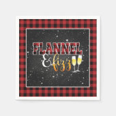 Flannel and Fizz Paper Napkin - Rot - Fizz Serviette (Vorderseite)