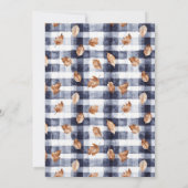 Flannel and Friends Friendsgiving Thanksgiving Einladung (Rückseite)