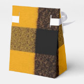 Flannel Buffalo Kariert Gelbe Lumberjack-Textur Geschenkschachtel (Rückseite)