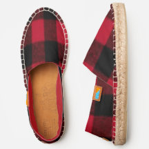 Flannel Buffalo Kariert Red Lumberjack Textur